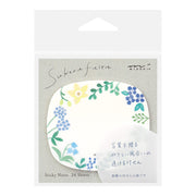 Sticker Fleurs sauvage