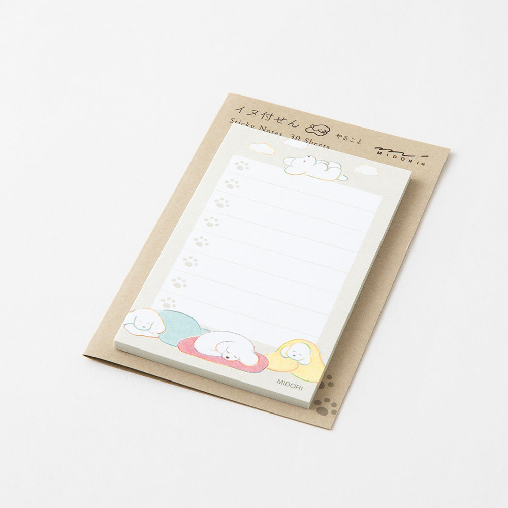 Stickers To Do List Chien Gris