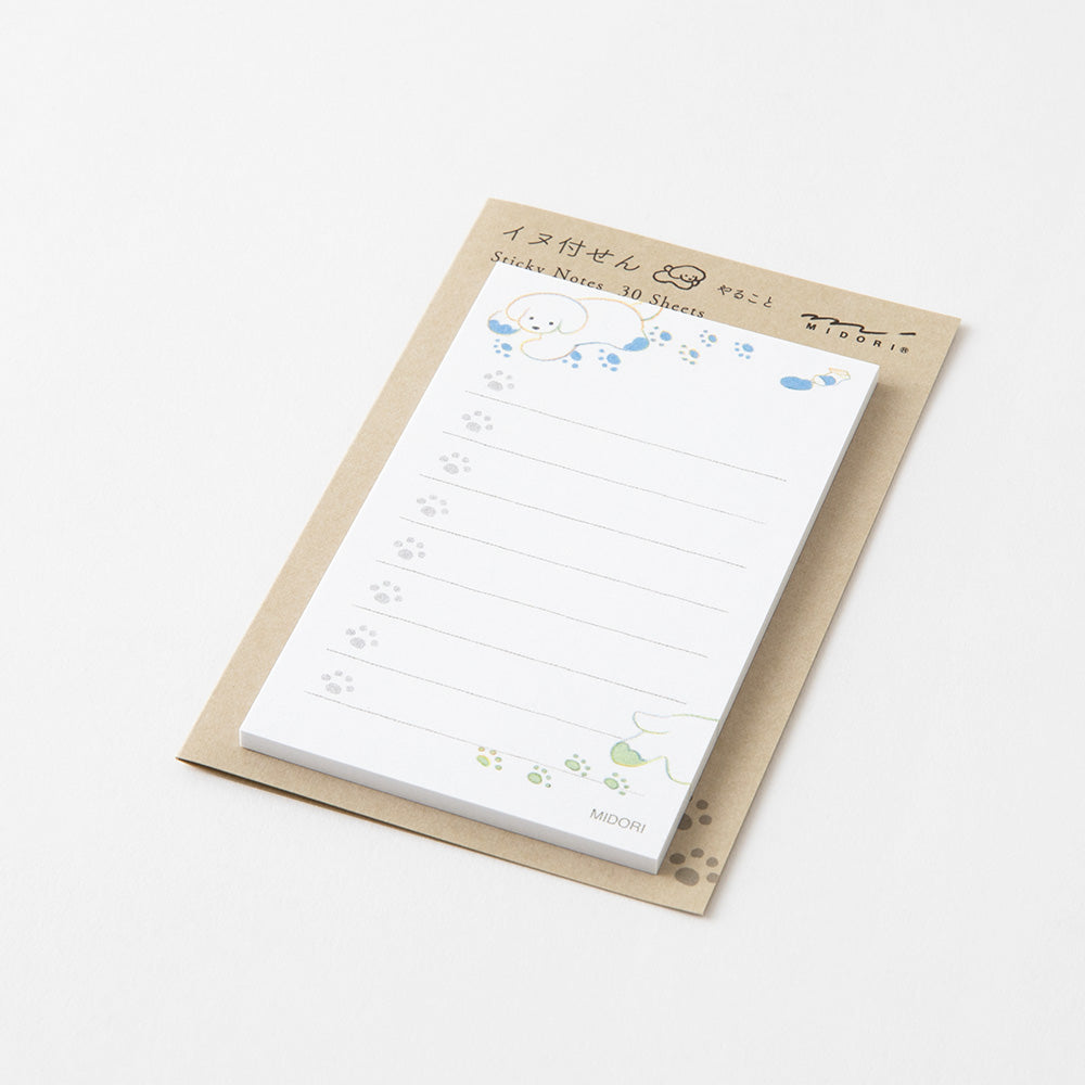 Stickers To Do List Chien Blanc