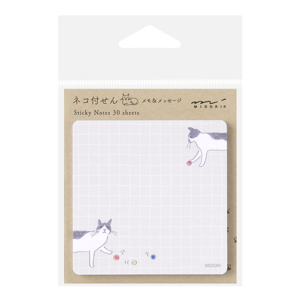 Note sticker Chat et Balle