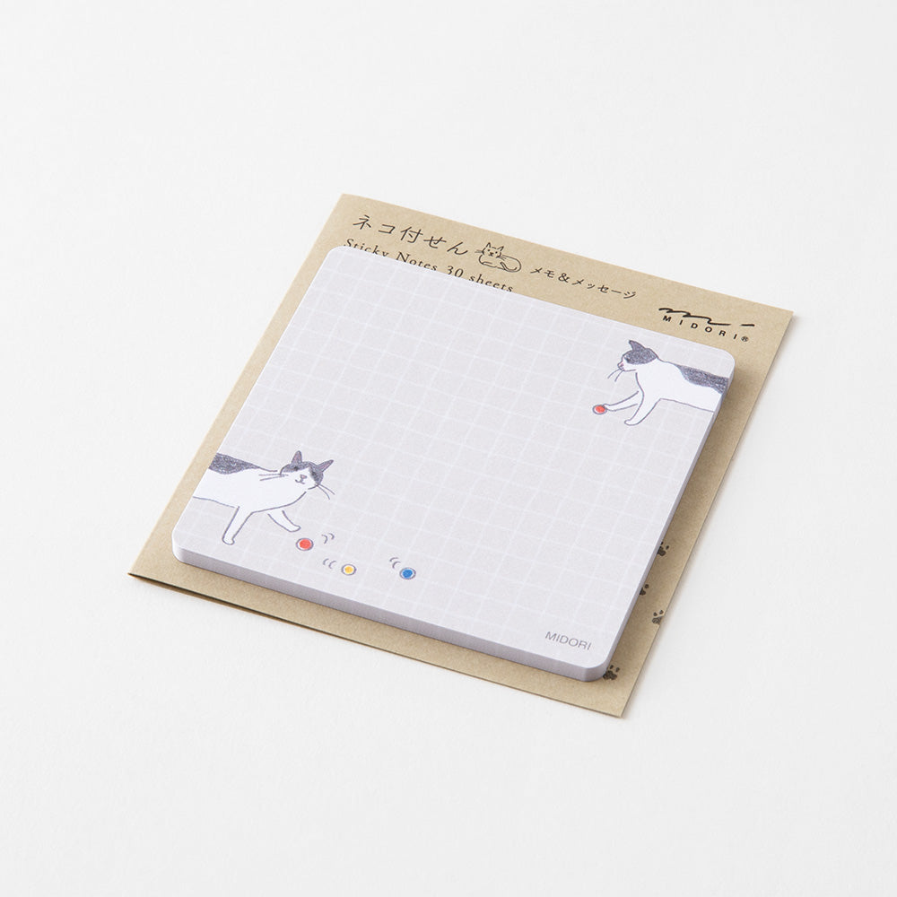 Note sticker Chat et Balle