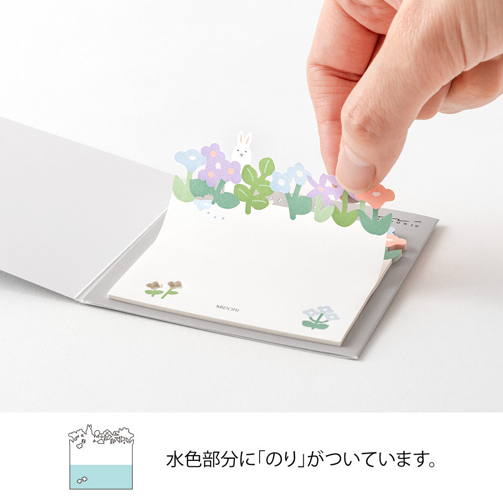 Sticker Lapin Jardin