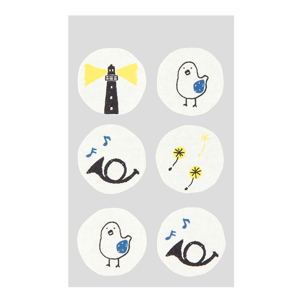 Enveloppe oiseau bleu