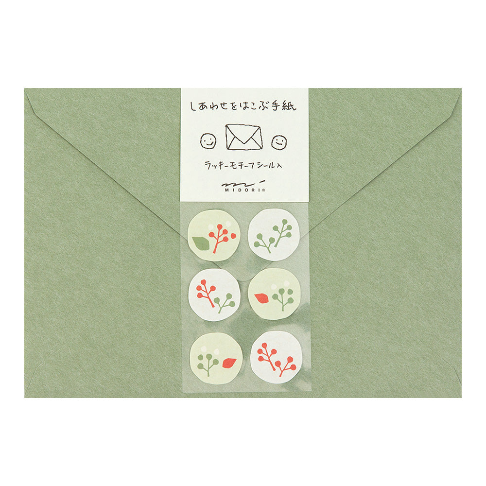 Enveloppe fleur