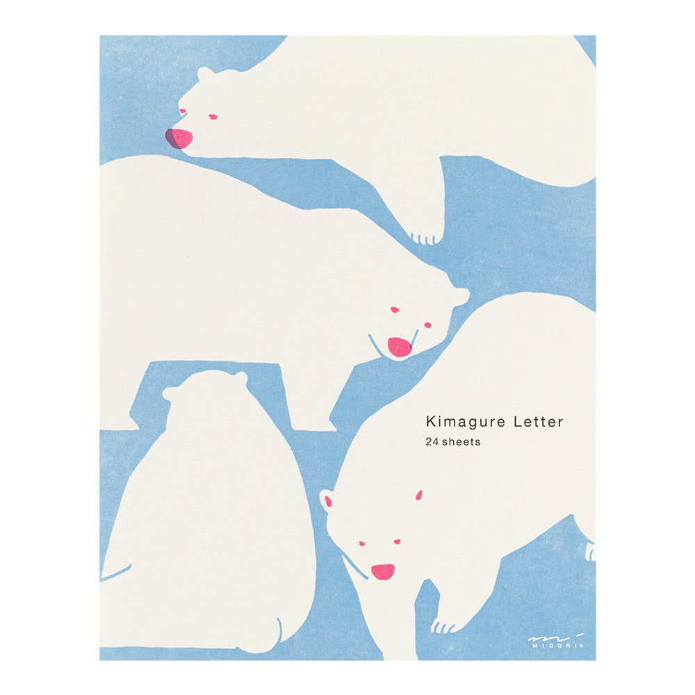 Easy&Cozy Letter Pad Ours Polaire