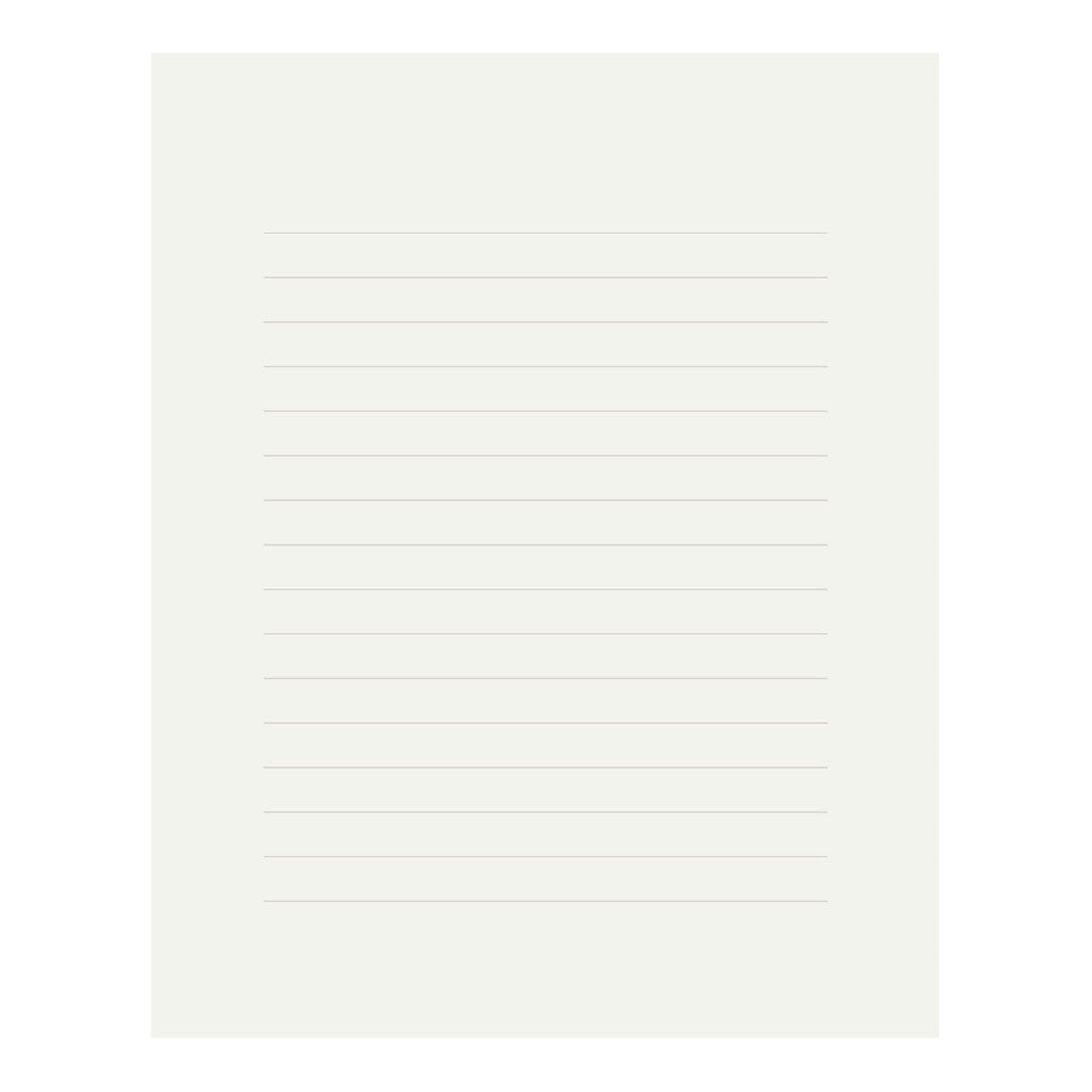 MD Letter Pad, Horizontal Coton