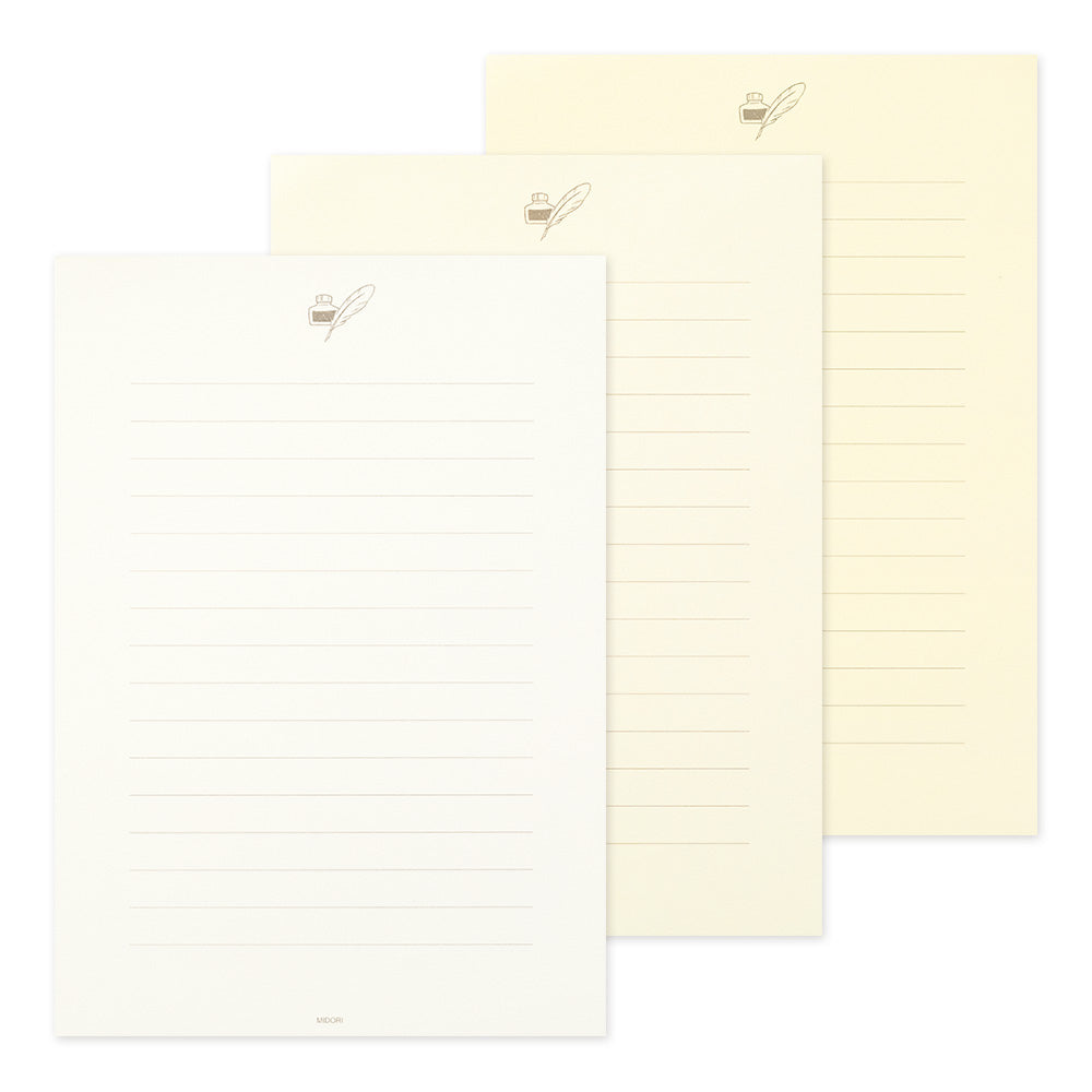 Bloc blanc papiers 3 couleurs