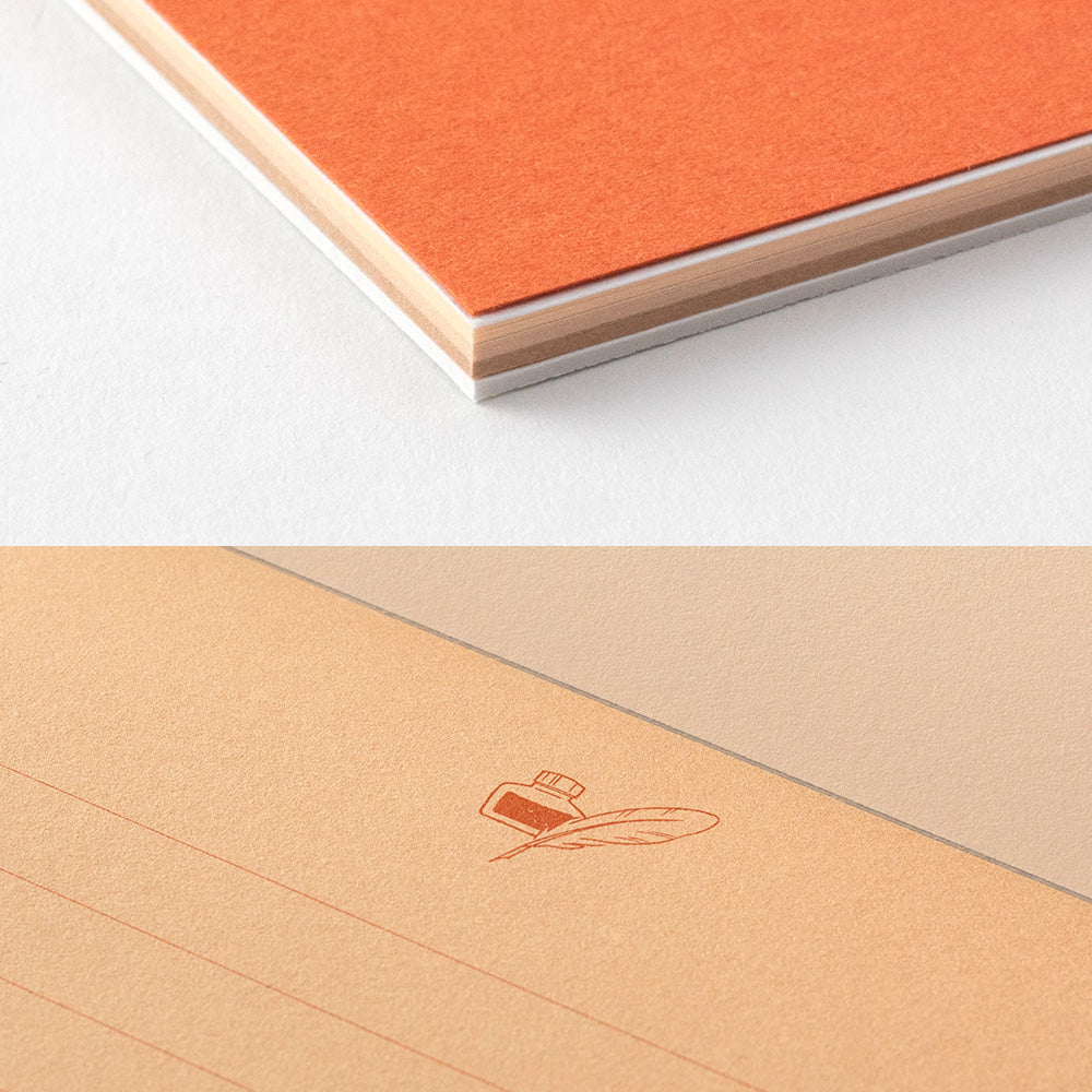 Bloc marron papiers 3 couleurs