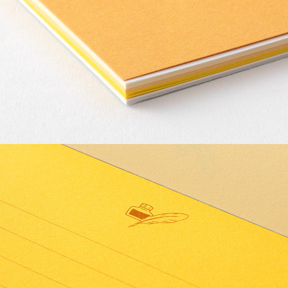 Bloc or papiers 3 couleurs