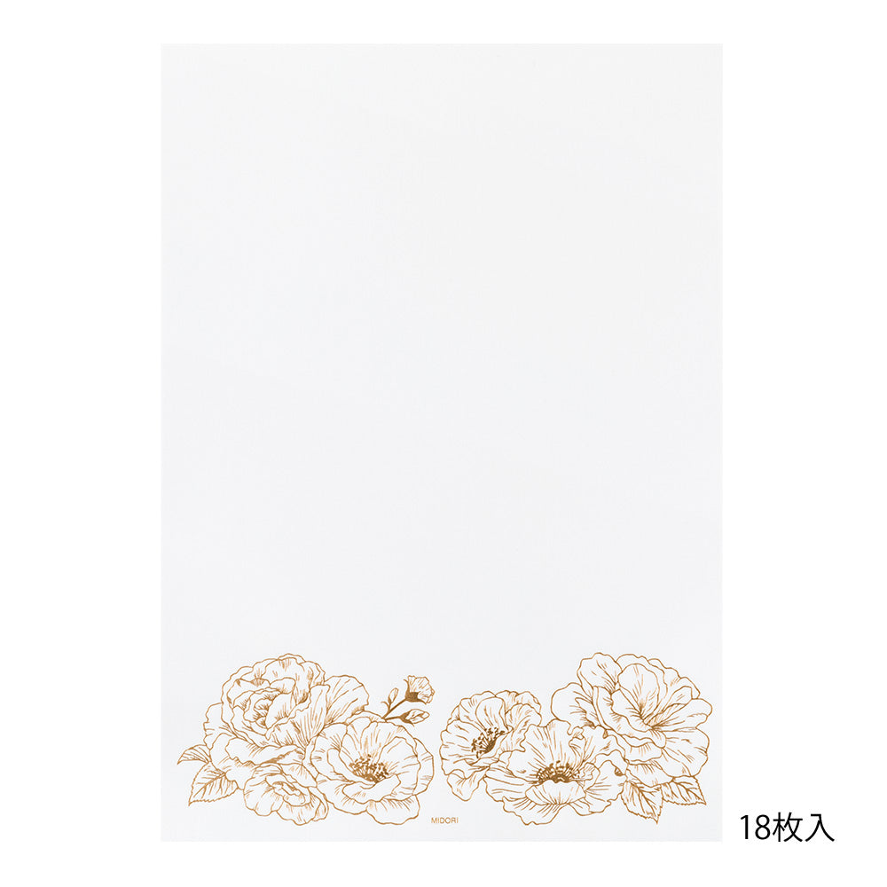Bloc papiers Fleurs Précieuses