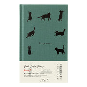 Book Style Diary B6 Variant Chat Vert 2027