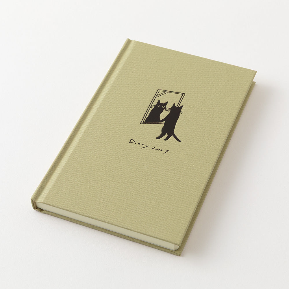 Book Style Diary B6 Variant Chat Beige 2027