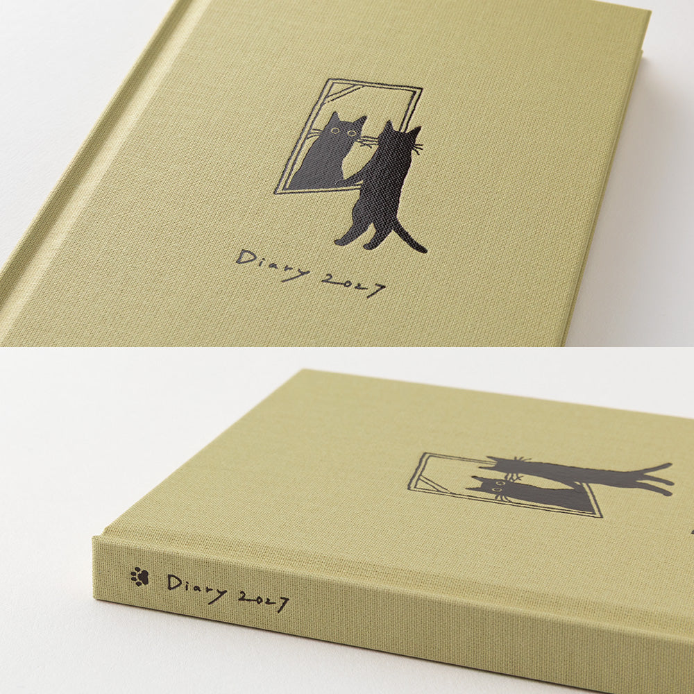 Book Style Diary B6 Variant Chat Beige 2027