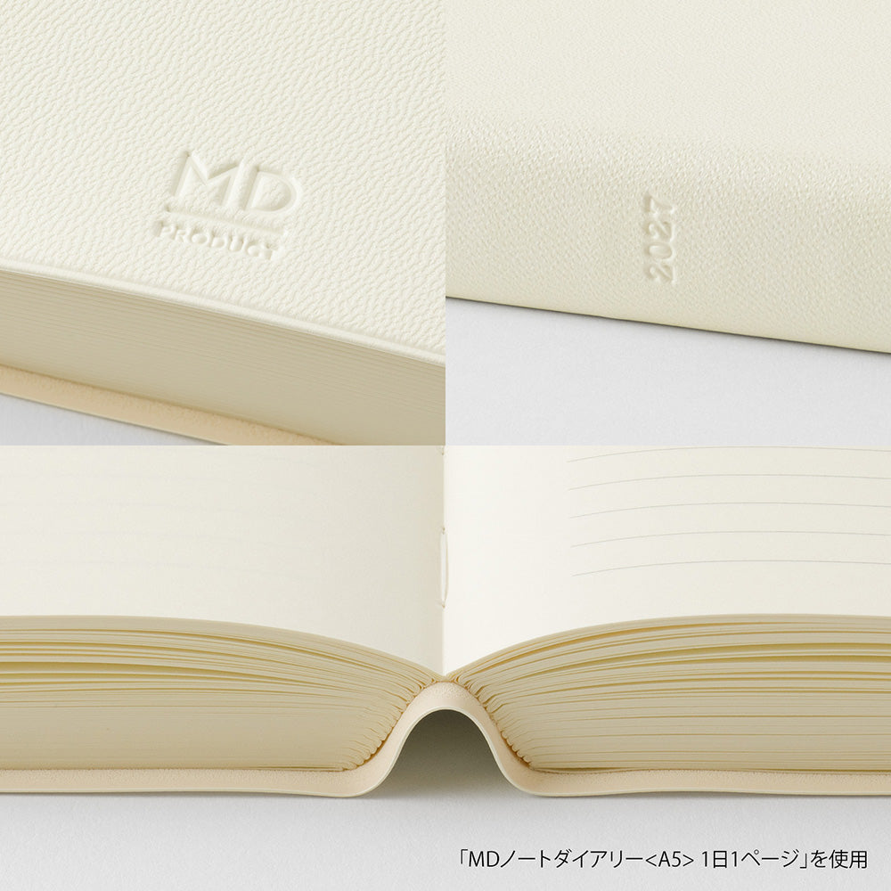 MD Agenda Notebook Diary A5 Square 1 Day 1 Page 2027