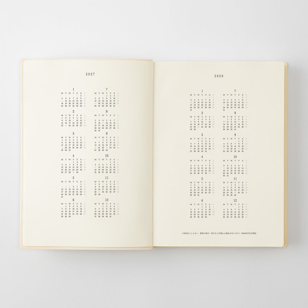 MD Agenda un jour par page, A5