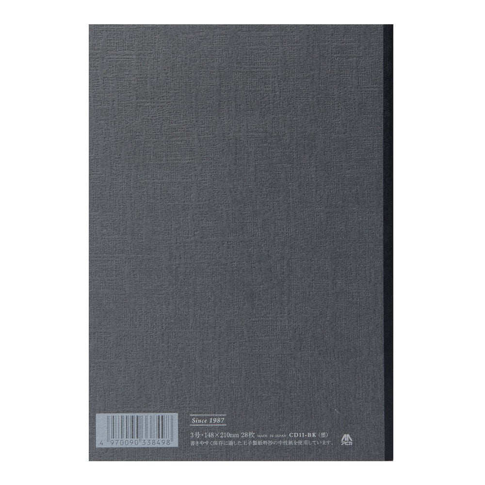 Cahier Apica A5, Anthracite