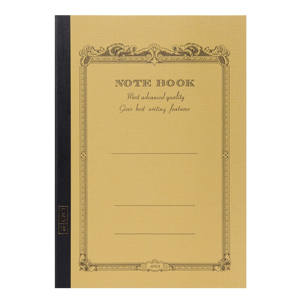 Cahier Apica B5, Moutarde