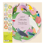 Calendar Wall-Hanging Die-Cut Bird 2027