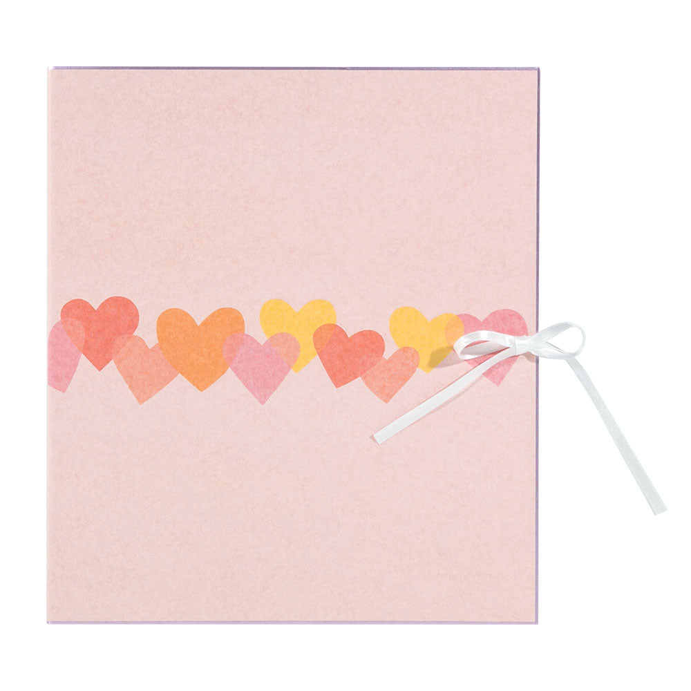 Carte XL Ruban Coeur