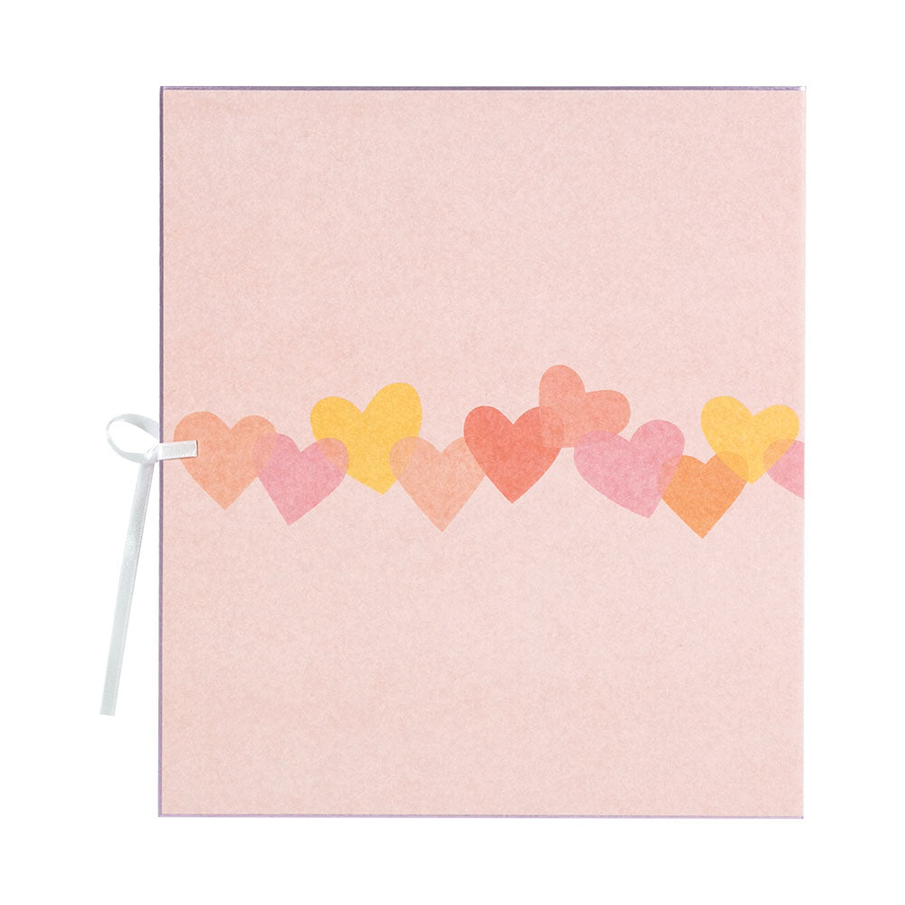 Carte XL Ruban Coeur