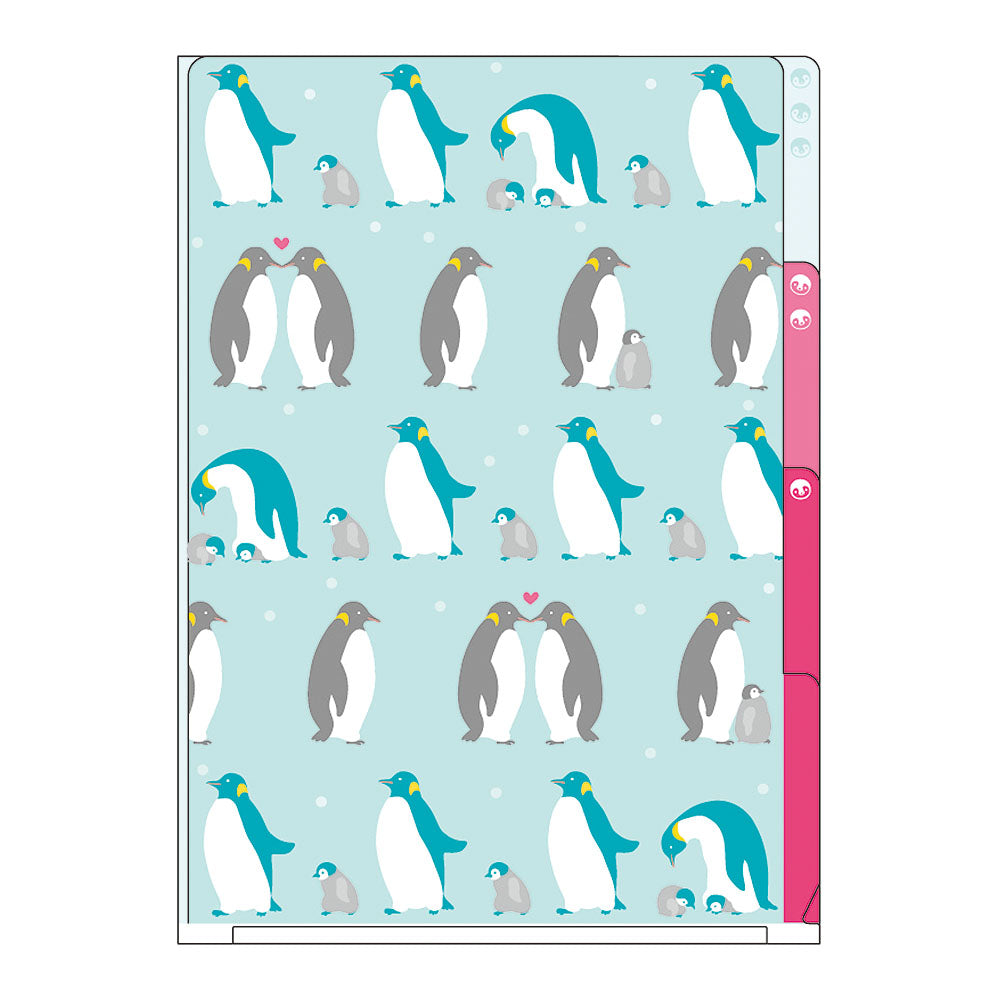 Pochette 3 Onglets A5, Pingouin