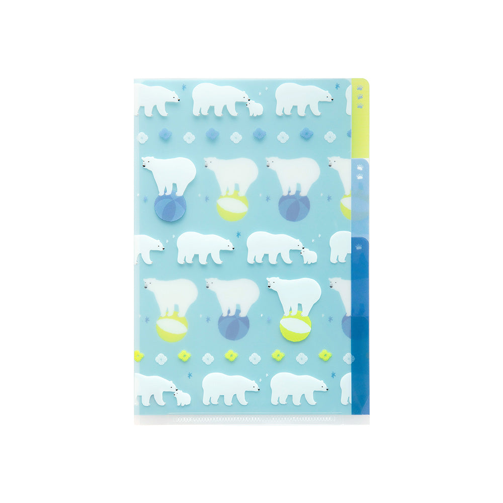 Pochette 3 Onglets A6, Ours