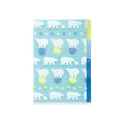 Pochette 3 Onglets A6, Ours