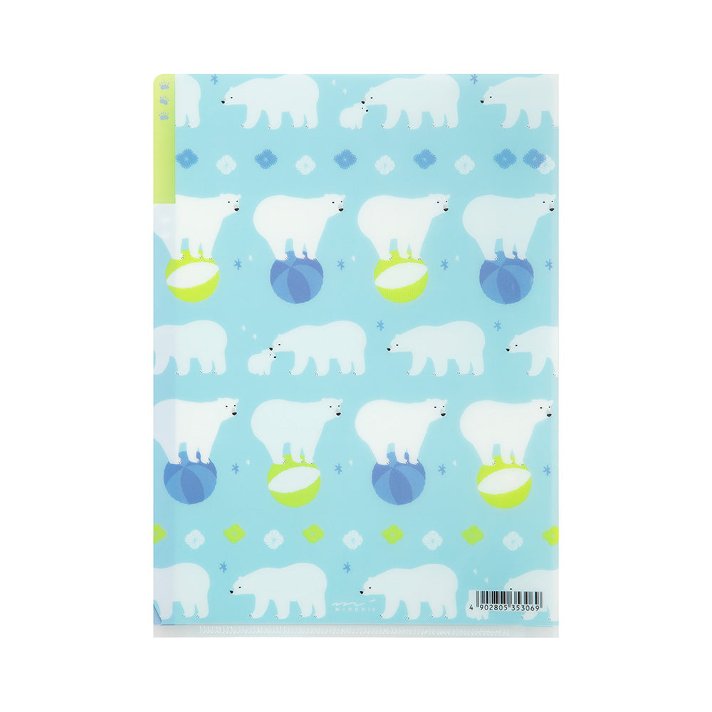Pochette 3 Onglets A5, Ours