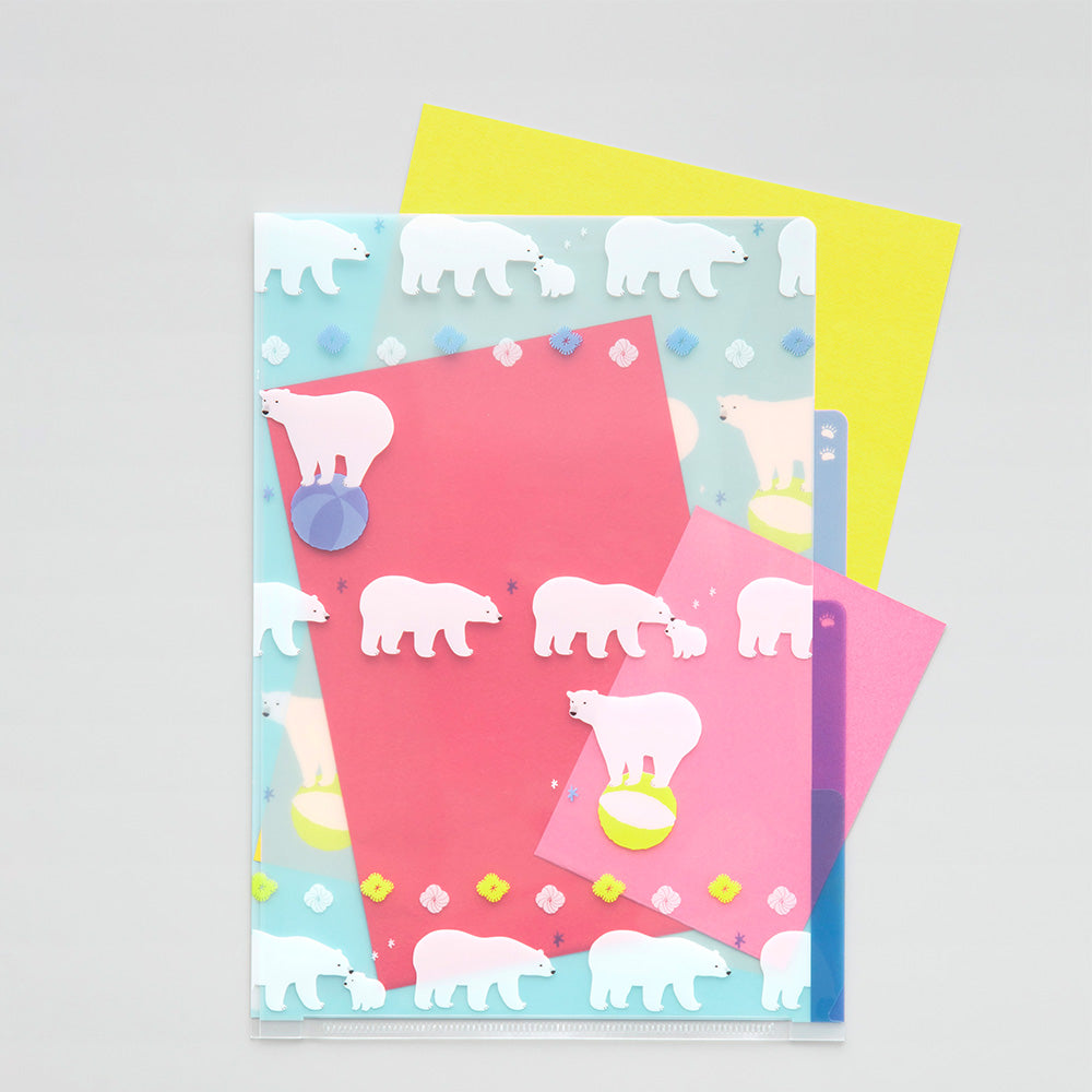 Pochette 3 Onglets A5, Ours