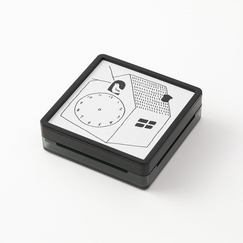 Tampon Horloge pré-encrée