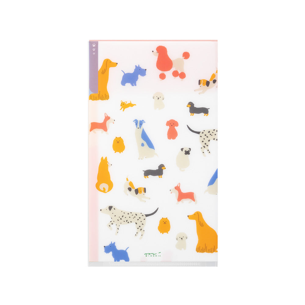 Pochette 3 Onglets A5 Slim, Chien