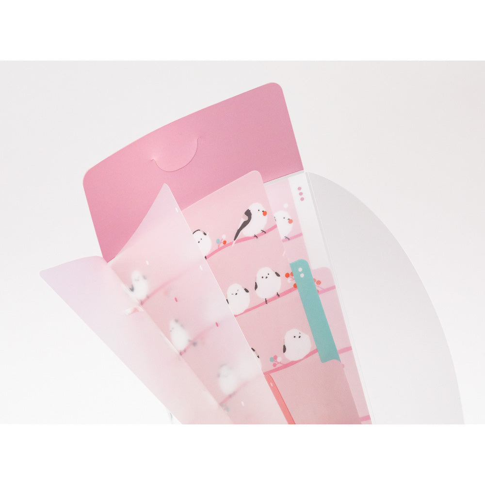 Pochette 3 Onglets A5 Slim, Mésange