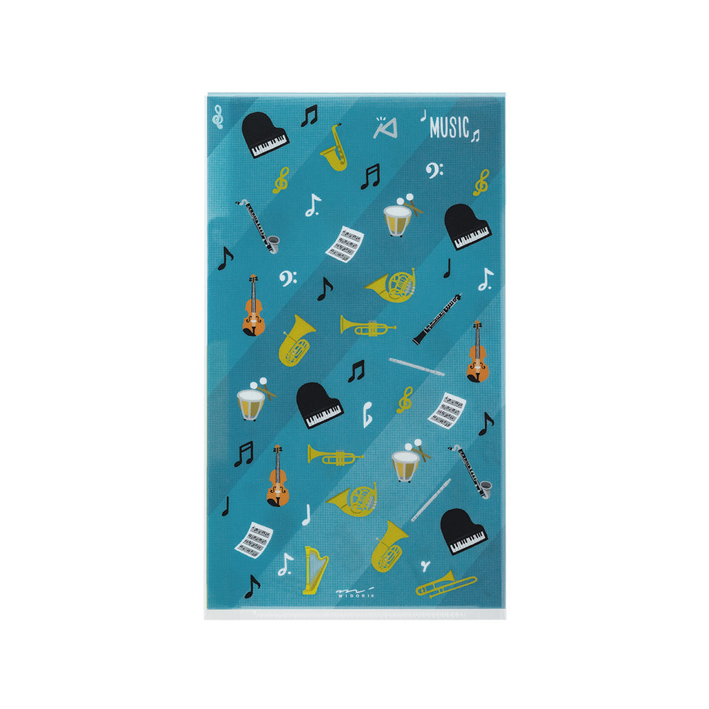Pochette 3 Onglets A5 Slim, Musique