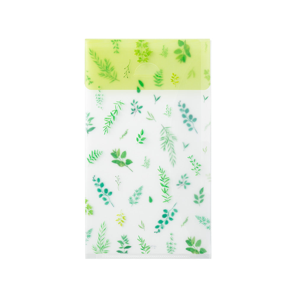 Pochette 3 Onglets A5 Slim, Feuilles