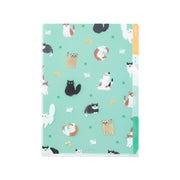Pochette 3 Onglets A5, Chat