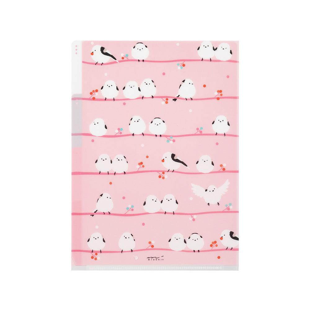 Pochette 3 Onglets A5, Mésange