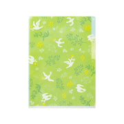 Pochette 3 Onglets A5, Oiseaux blancs