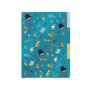 Pochette 3 Onglets A5, Musique