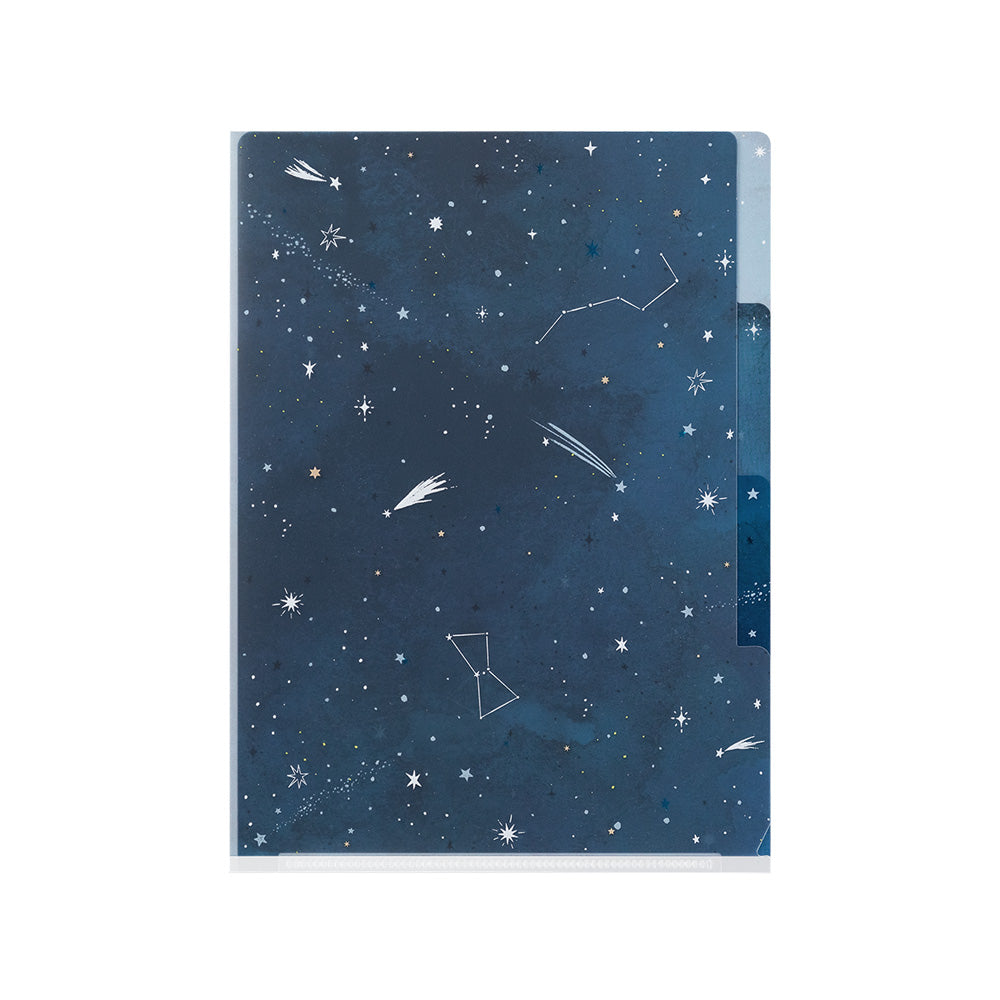 Pochette 3 Onglets A5, Ciel étoilé