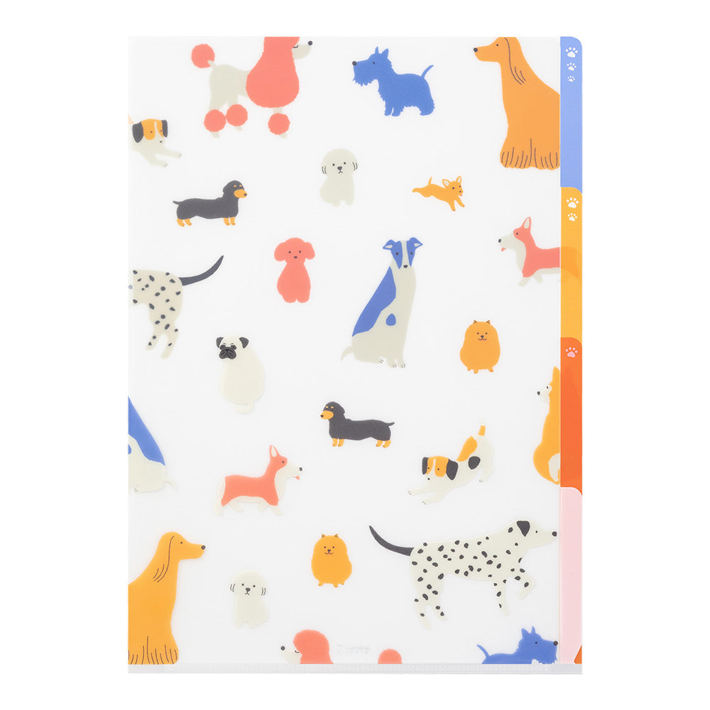Pochette 3 Onglets A4, Chien