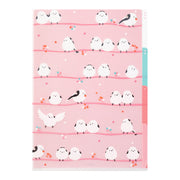 Pochette 3 Onglets A4, Mésange