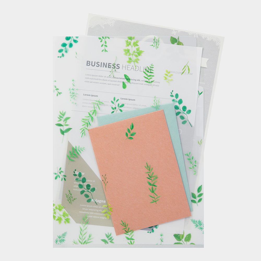 Pochette 3 Onglets A4, Feuilles