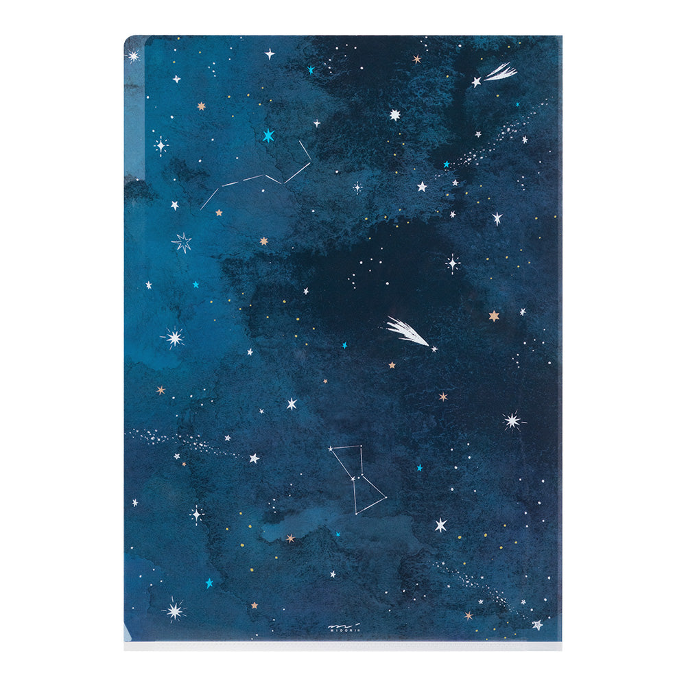 Pochette 3 Onglets A4, Ciel étoilé