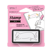 Mini tampon Chat pré-encrée