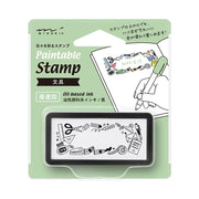 Mini tampon Papeterie pré-encrée