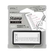 Mini tampon Heure pré-encrée
