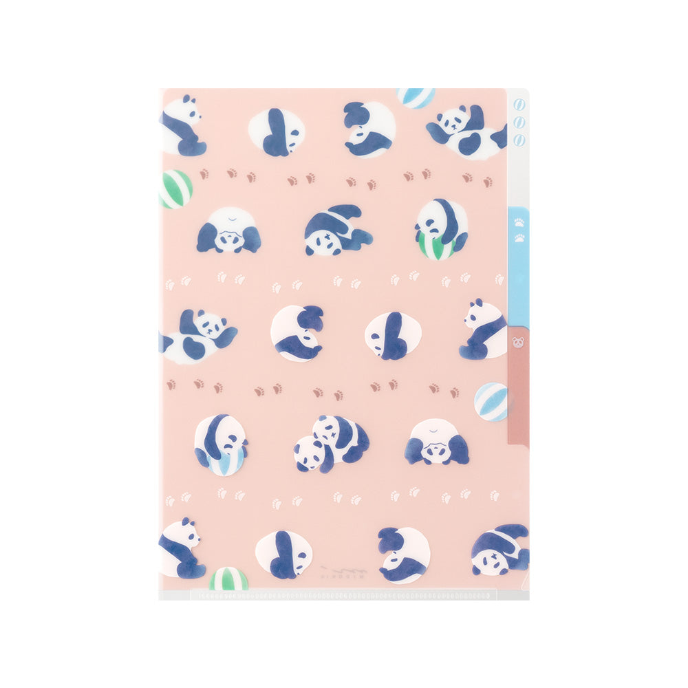 Pochette 3 Onglets A5, Panda