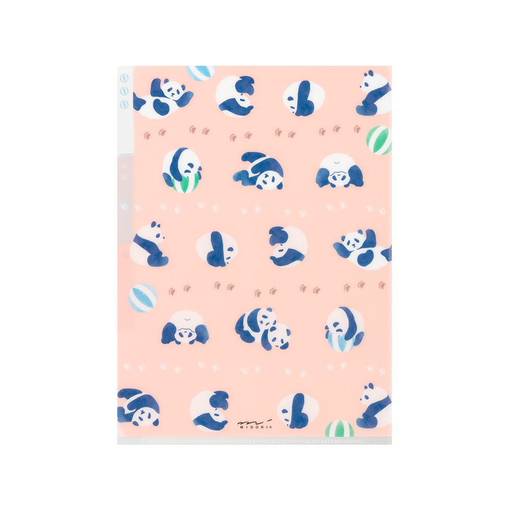 Pochette 3 Onglets A5, Panda