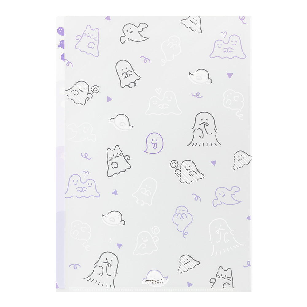 Pochette 3 Onglets A4, Fantômes