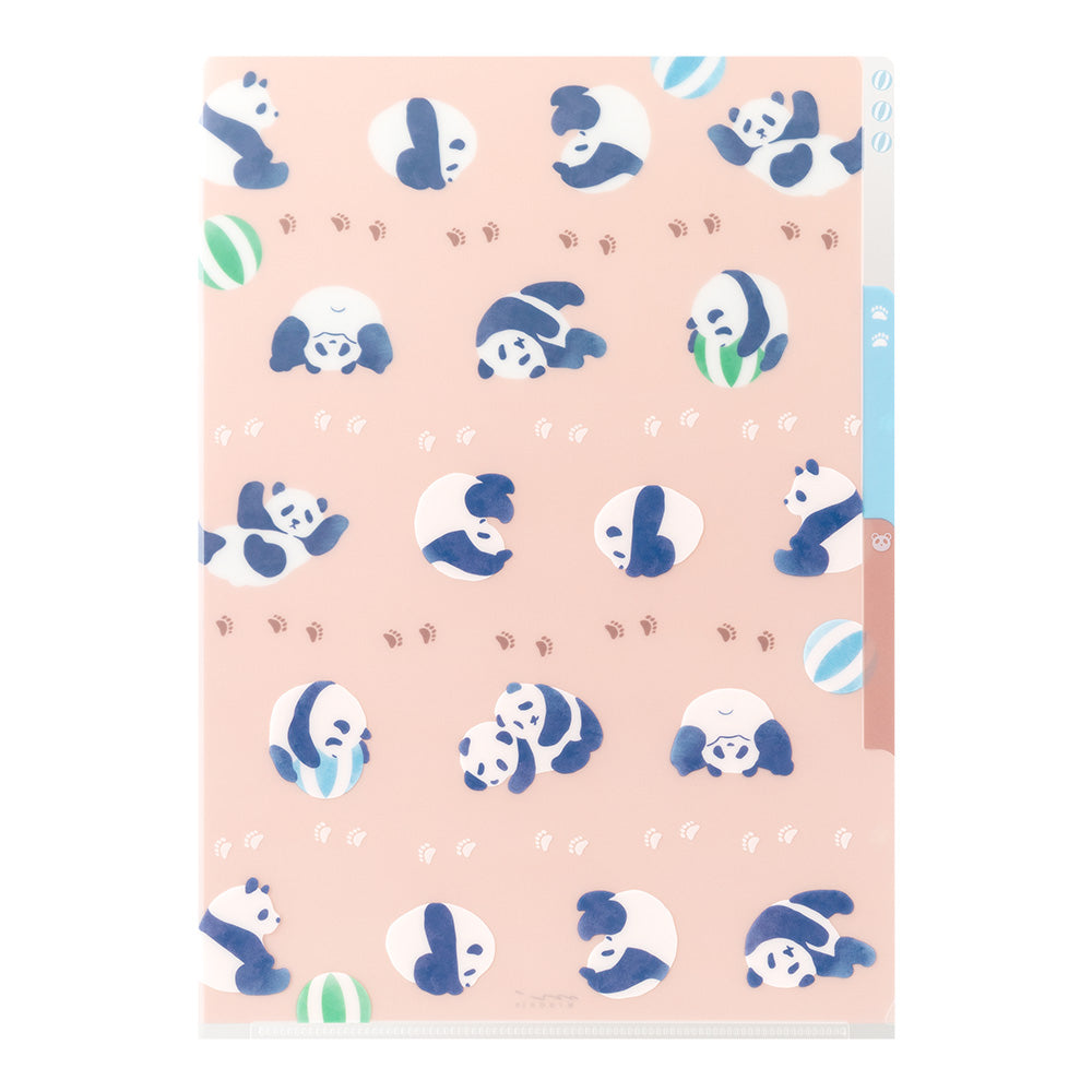 Pochette 3 Onglets A4, Panda